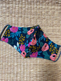 Rifle Paper Co. - Rosa Navy - Adult Cotton Face Mask